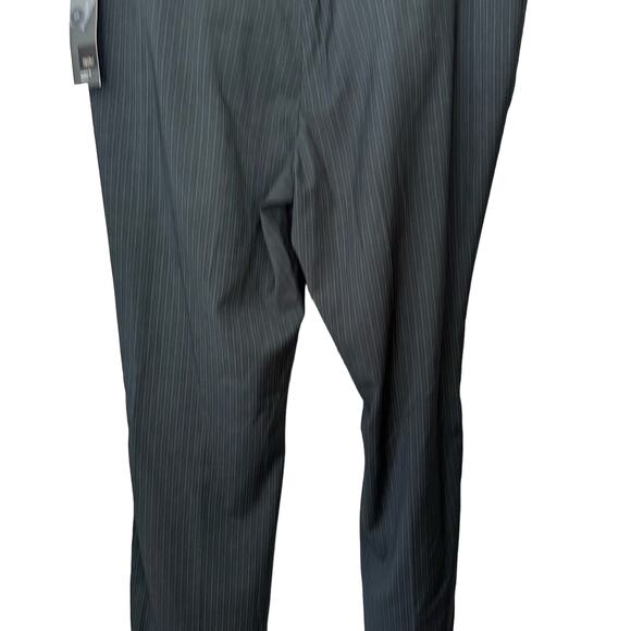 Mossimo Grey Stripe Pant Modern Fit Bootcut Stretch Womens Size 16 Slimming New - Picture 6 of 9